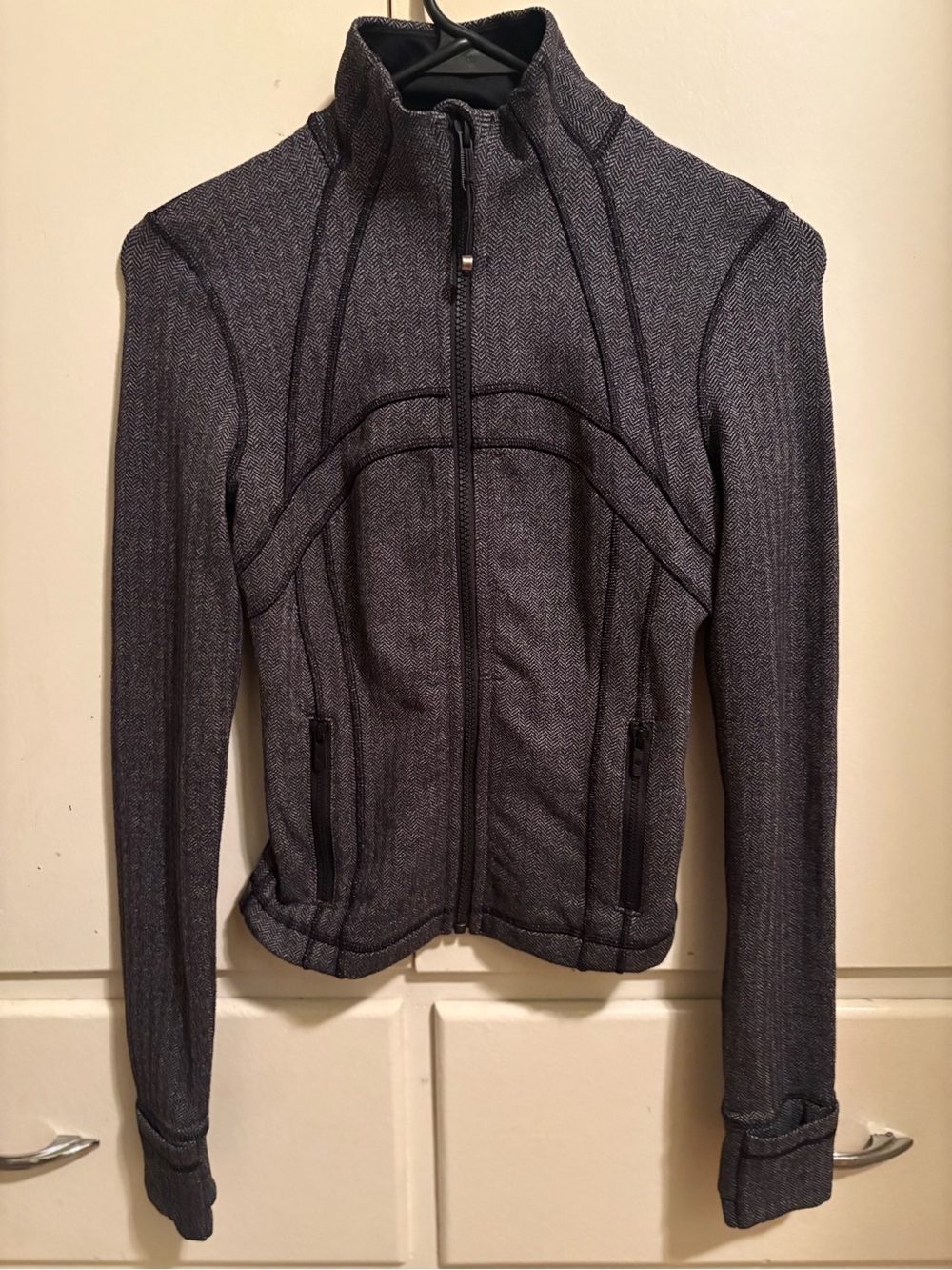 Lululemon Define Cropped Jacket *Herringbone